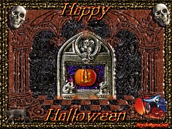 Gargoyles Halloween WP 01