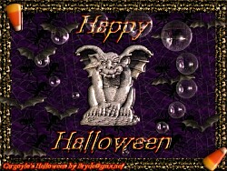 Gargoyles Halloween WP 02