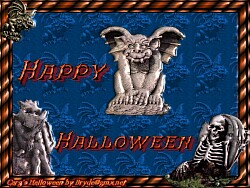 Gargoyles Halloween WP 03